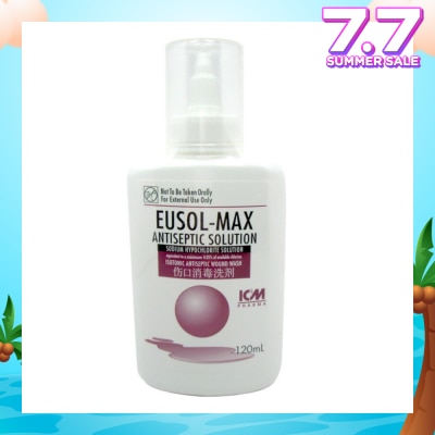 ICM PHARMA Eusol Max Antiseptic Solution 120ml