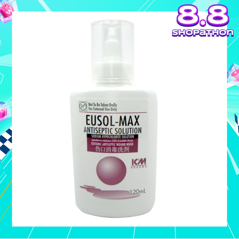 Eusol Max Antiseptic Solution 120ml