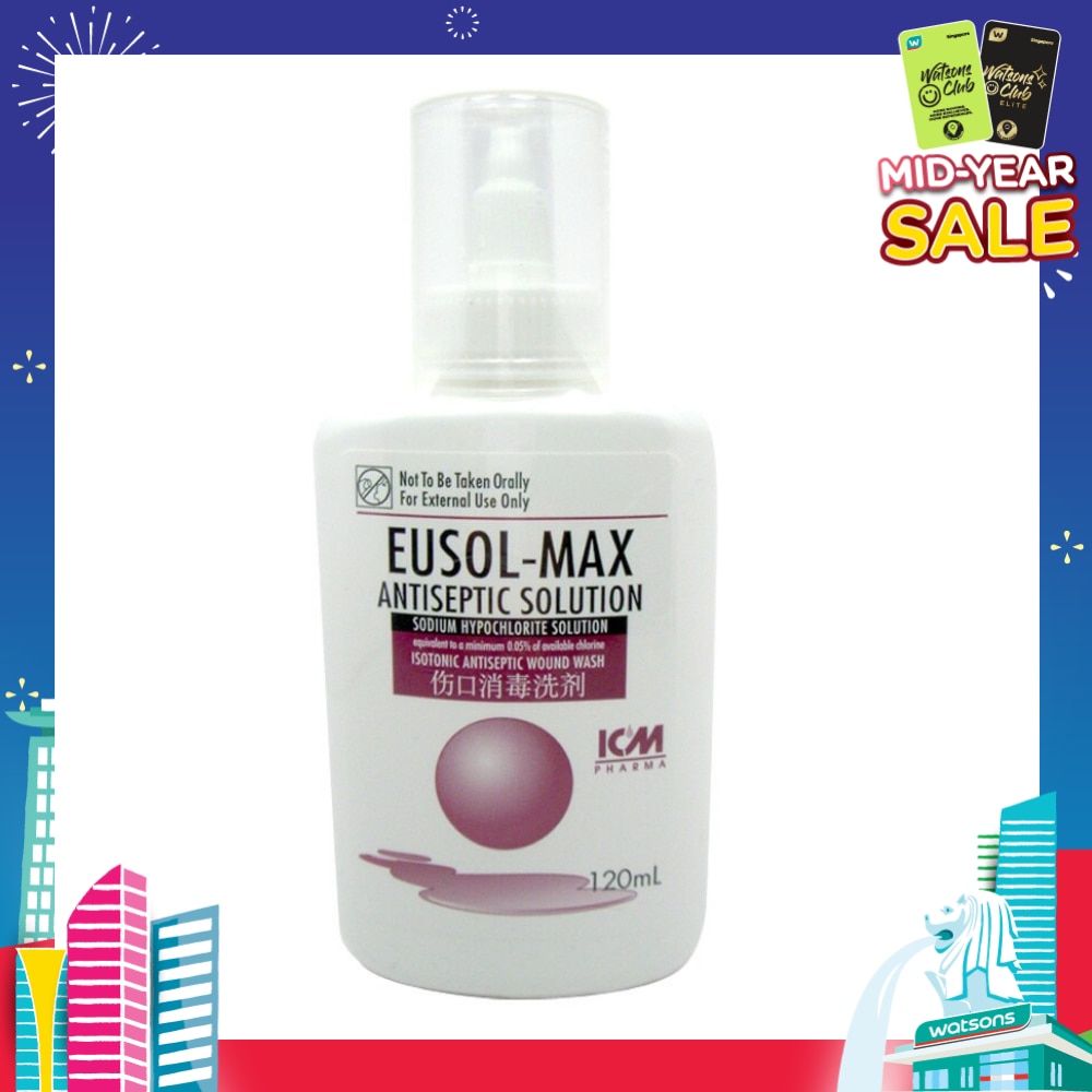 Eusol Max Antiseptic Solution 120ml