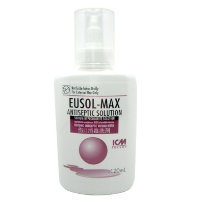 ICM PHARMA Eusol Max Antiseptic Solution 120ml