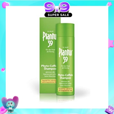 PLANTUR - Phyto-Caffeine Shampoo For Color-Treated & Stressed Hair Over 40 (Helps to Reduce Hair Loss) 250ml image