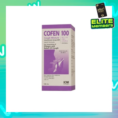 ICM PHARMA Cofen 100 Cough Mixture 100ml