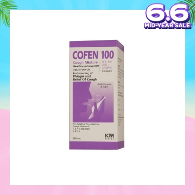 ICM PHARMA Cofen 100 Cough Mixture 100ml