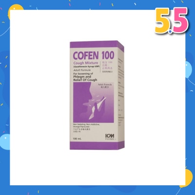 ICM PHARMA Cofen 100 Cough Mixture 100ml