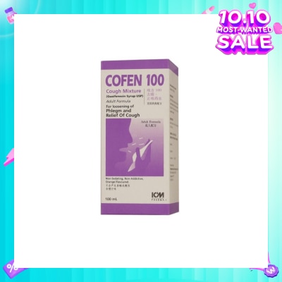 ICM PHARMA Cofen 100 Cough Mixture 100ml