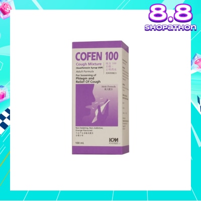 ICM PHARMA Cofen 100 Cough Mixture 100ml