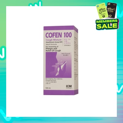 ICM PHARMA Cofen 100 Cough Mixture 100ml