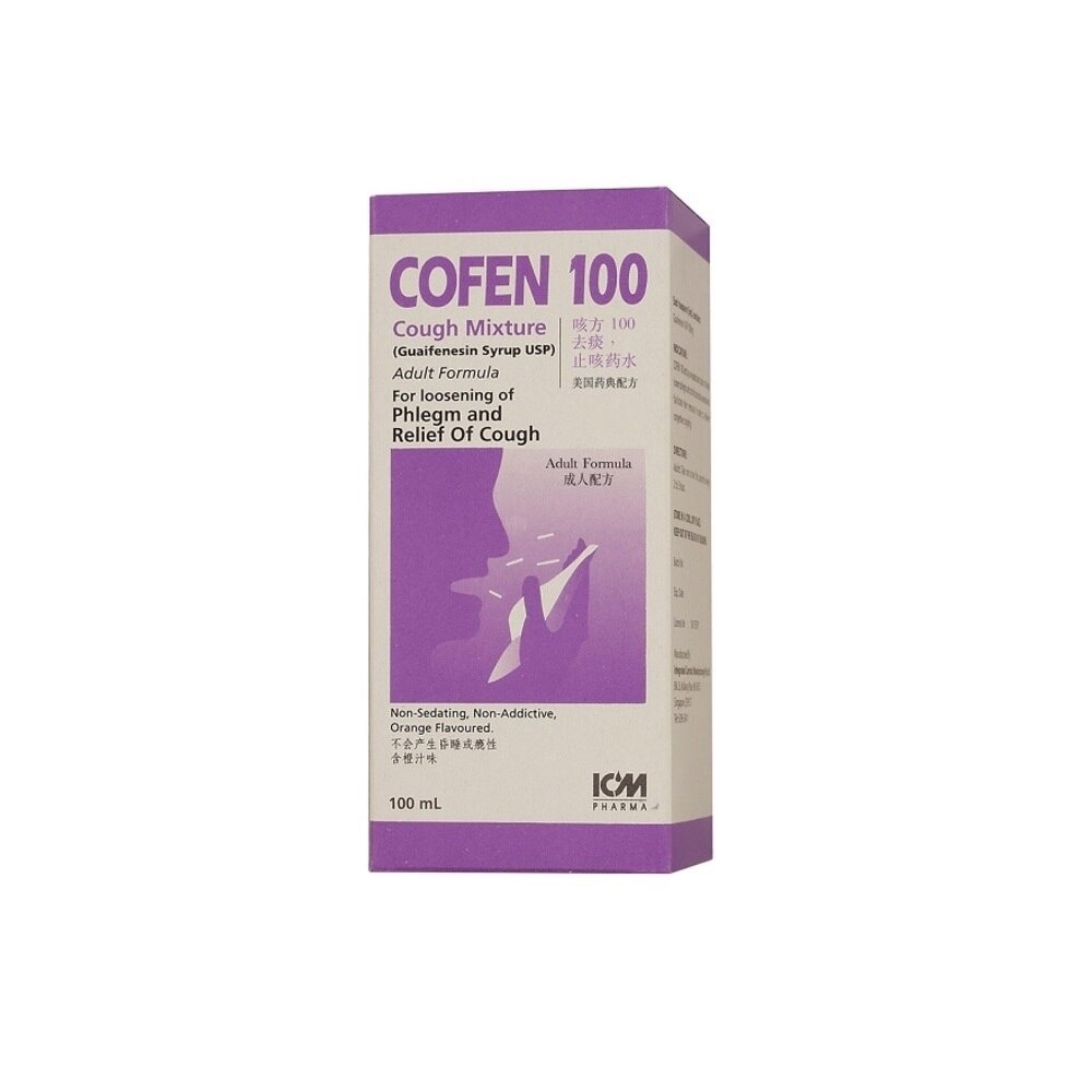 Cofen 100 Cough Mixture 100ml