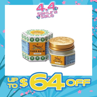 TIGER BALM - Ointment White (Pain Relief)  19.4g