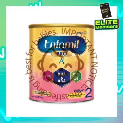 ENFAMIL A+ Infant Baby Milk Powder Formula Stage 2 (For 6mths+) 800g