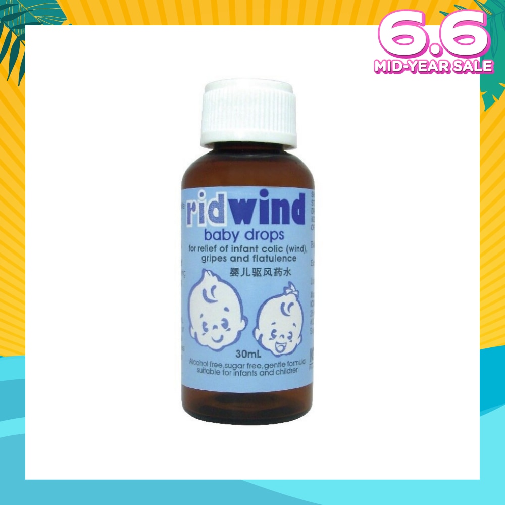 Ridwind Baby Drops 30ml