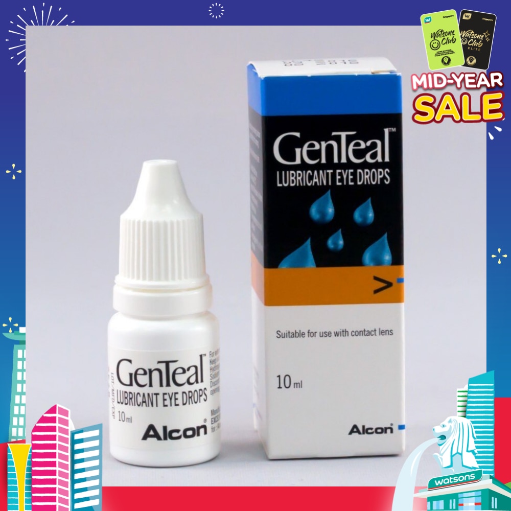 Alcon GenTeal Lubricant Eye Drops 10ml