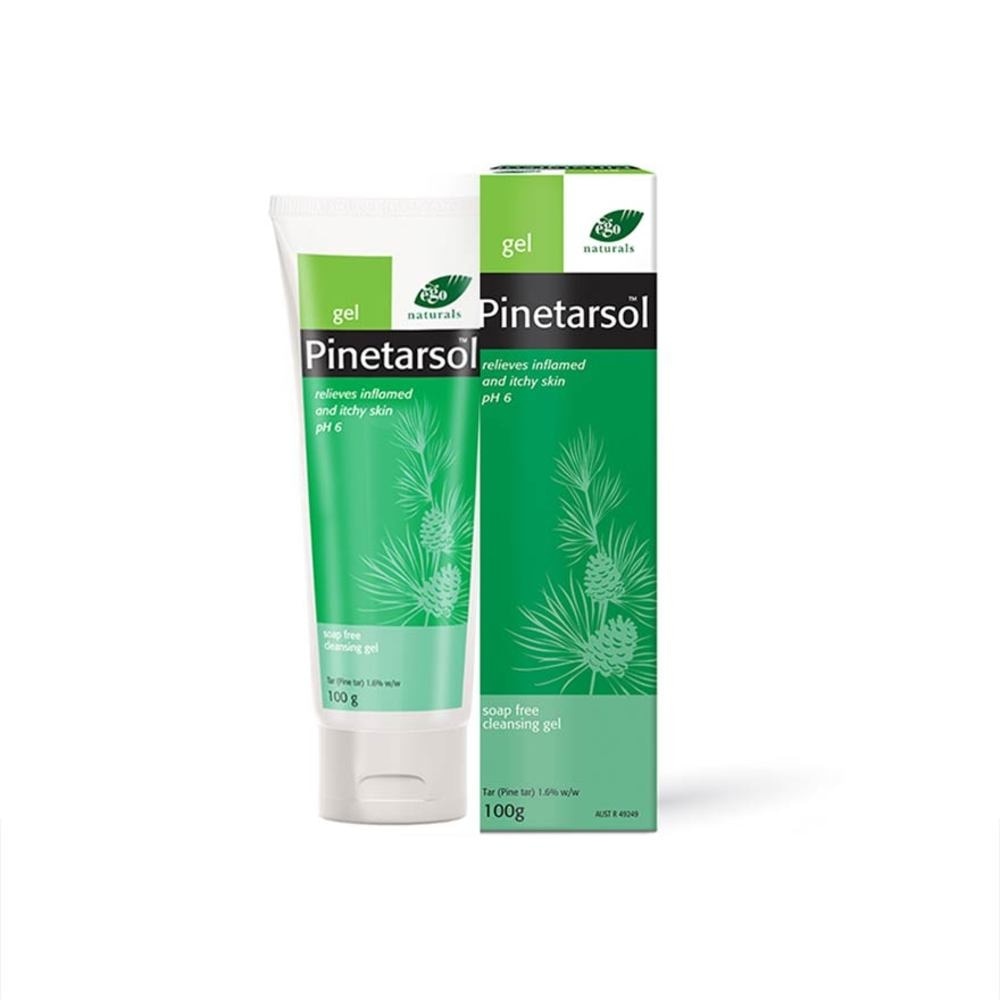 Pinetarsol Gel Soap Free Cleansing Gel (Relieves Inflamed & Itchy Skin) 100g