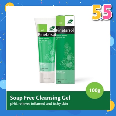 EGO QV Pinetarsol Gel Soap Free Cleansing Gel (Relieves Inflamed & Itchy Skin) 100g