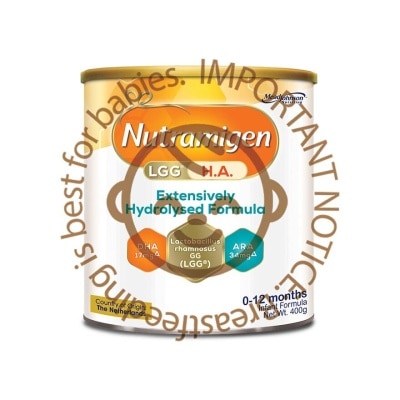 NUTRAMIGEN Nutramigen LGG Stage 1 Formula Milk Powder 400g (For 0 - 12 months)