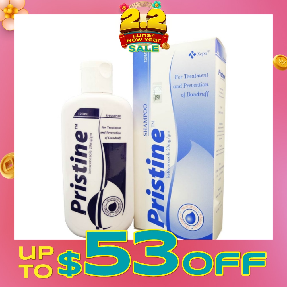 Shampoo (Treat and Prevent Dandruff, White Spots & Seborrhoeic Dermatitis) 120ml