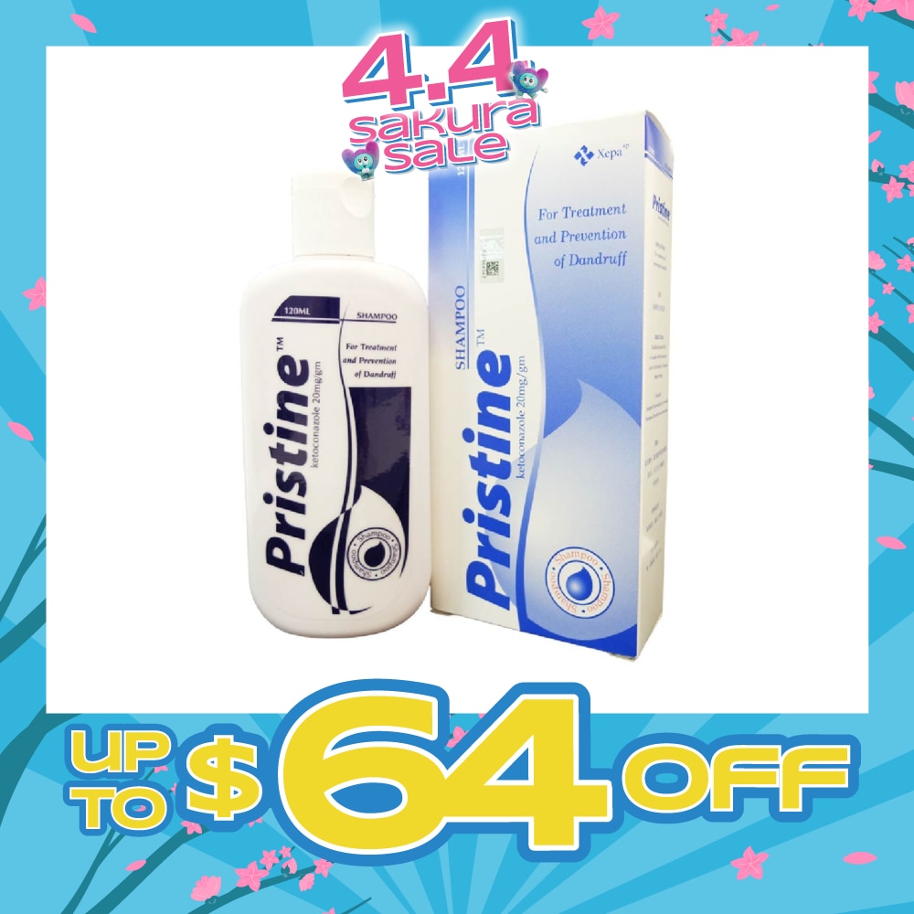 Shampoo (Treat and Prevent Dandruff, White Spots & Seborrhoeic Dermatitis) 120ml