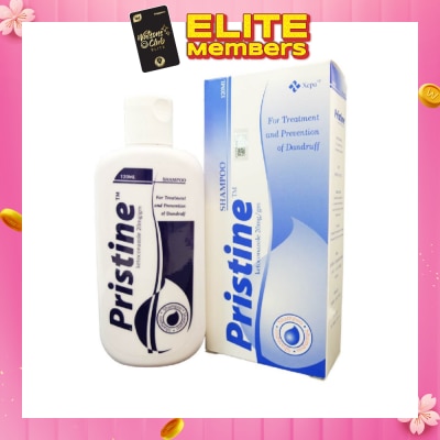 PRISTINE Shampoo (Treat and Prevent Dandruff, White Spots & Seborrhoeic Dermatitis) 120ml