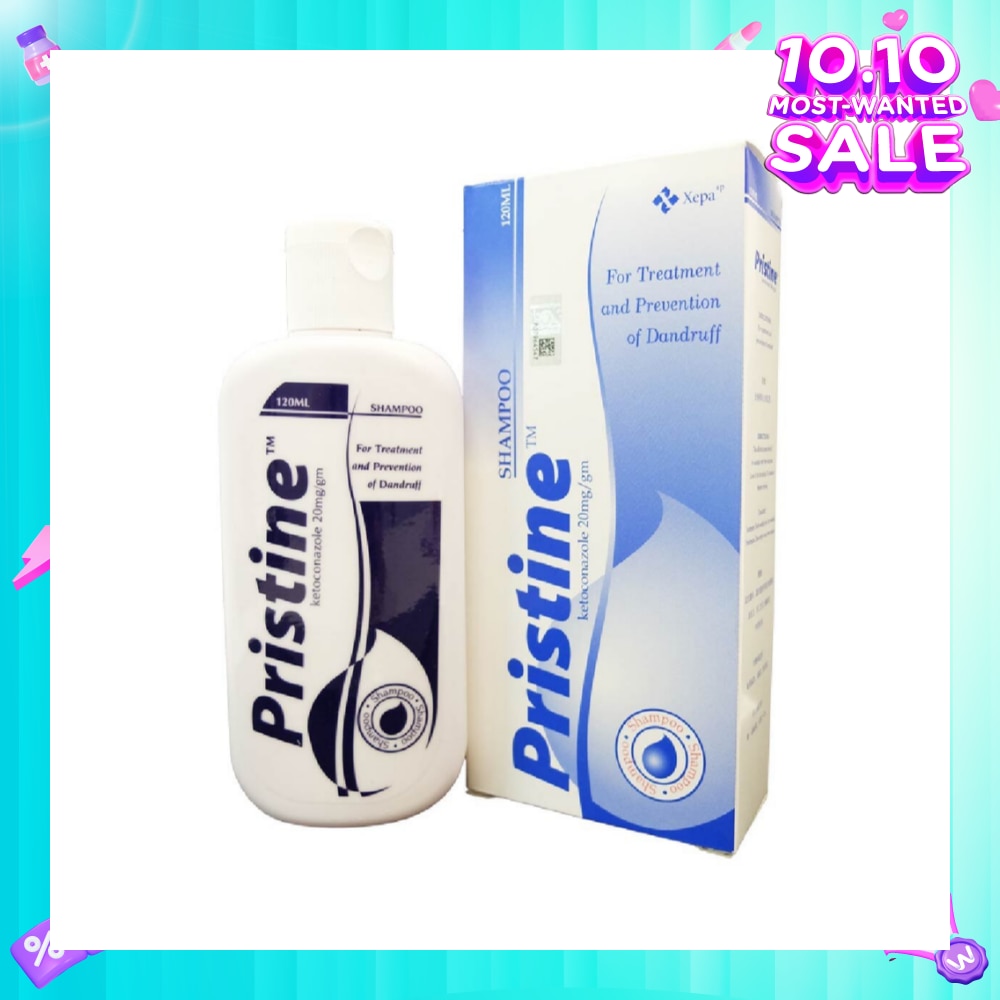 Shampoo (Treat and Prevent Dandruff, White Spots & Seborrhoeic Dermatitis) 120ml