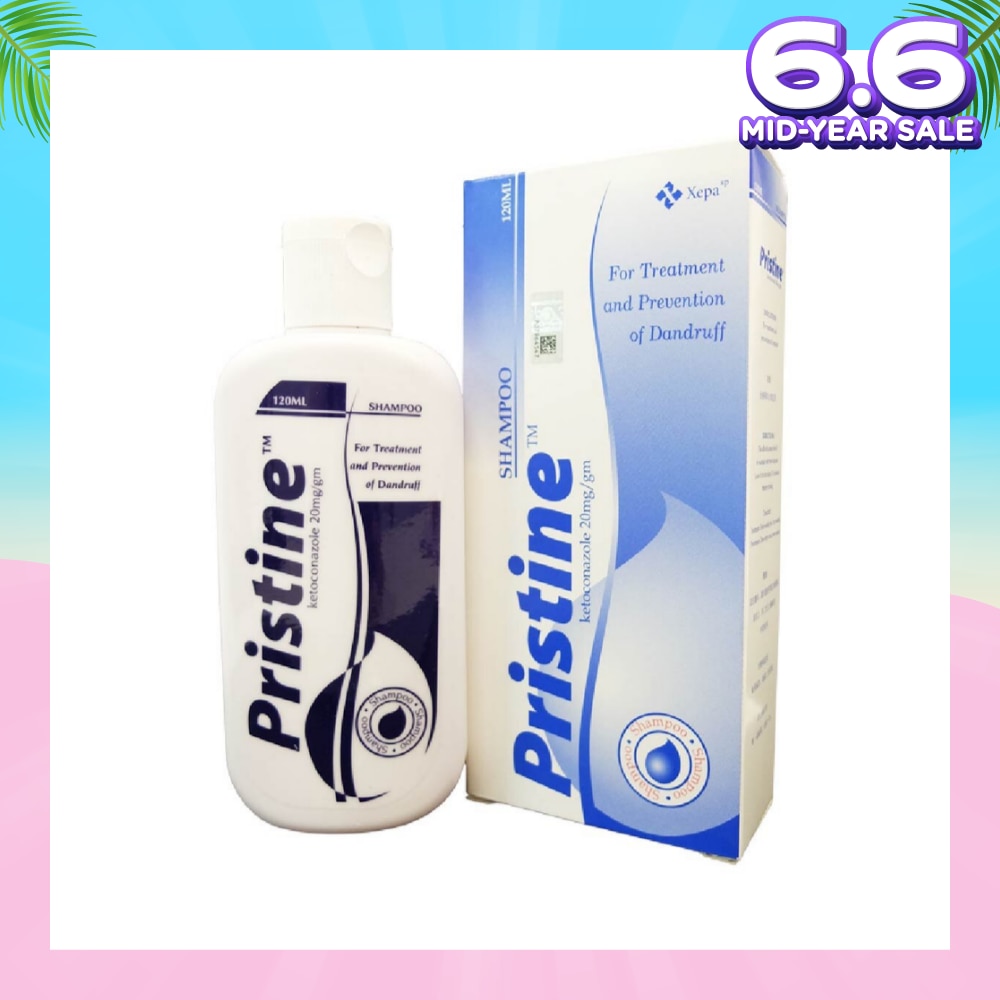 Shampoo (Treat and Prevent Dandruff, White Spots & Seborrhoeic Dermatitis) 120ml