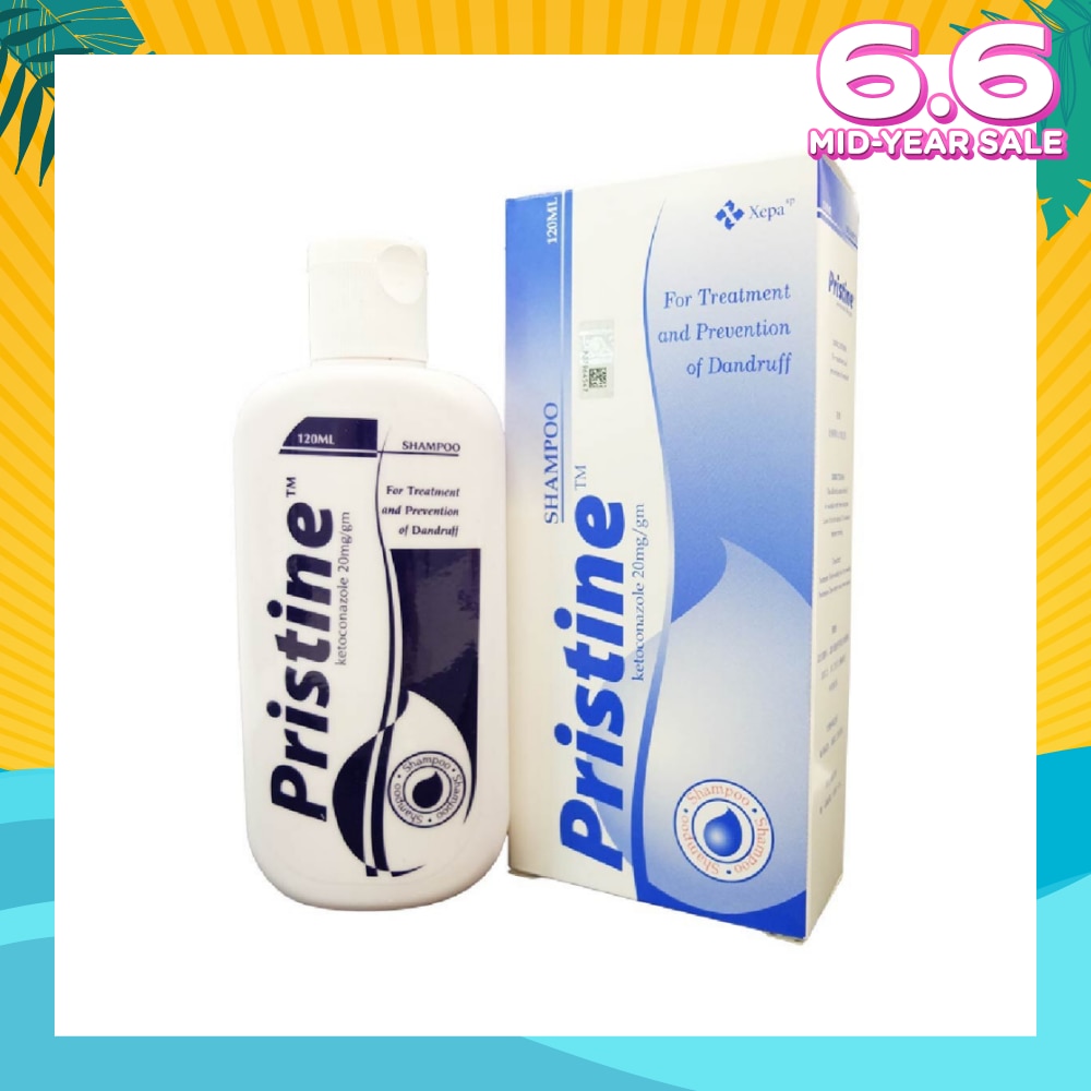 Shampoo (Treat and Prevent Dandruff, White Spots & Seborrhoeic Dermatitis) 120ml