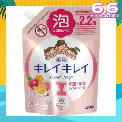 KIREI KIREI Anti-Bacterial Foaming Hand Soap Fruit Fiesta 450ml