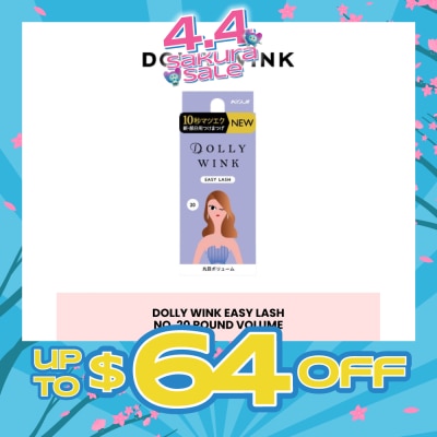 DOLLY WINK - Easy Lash 20 Round Volume (Center Lash) 1 Pair