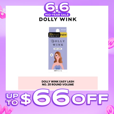 DOLLY WINK - Easy Lash 20 Round Volume (Center Lash) 1 Pair