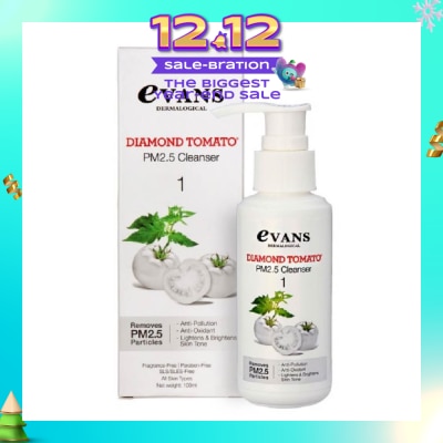 EVANS Dermalogical Diamond Tomato PM2.5 Cleanser (Suitable for All Skin Types) 100ml