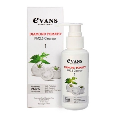 EVANS Dermalogical Diamond Tomato PM2.5 Cleanser (Suitable for All Skin Types) 100ml