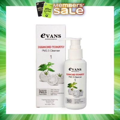 EVANS - Dermalogical Diamond Tomato PM2.5 Cleanser (Suitable for All Skin Types) 100ml