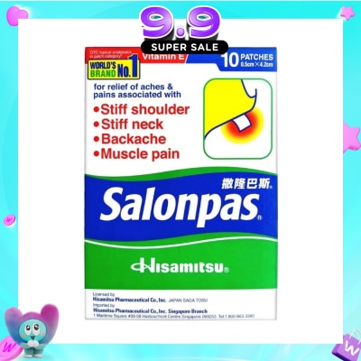 SALONPAS® - Pain Relieving Patch 10s image