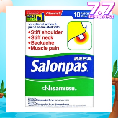 SALONPAS® Pain Relieving Patch 10s