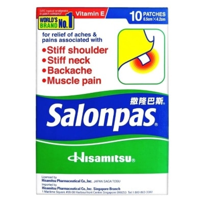 SALONPAS® Pain Relieving Patch 10s