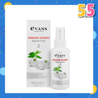EVANS Diamond Tomato Beyond Toner Anti-Oxidant Fragrance Free (Suitable for All Skin Types) 100ml