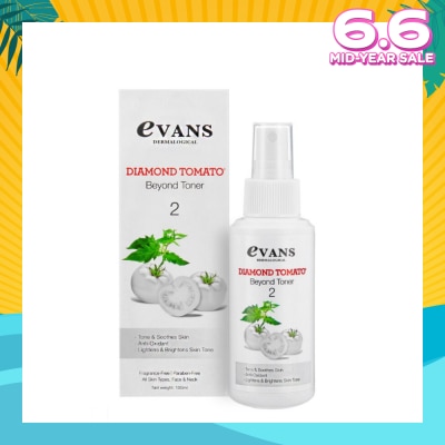 EVANS Diamond Tomato Beyond Toner Anti-Oxidant Fragrance Free (Suitable for All Skin Types) 100ml
