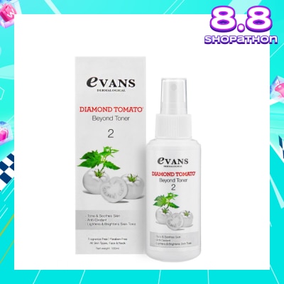 EVANS Diamond Tomato Beyond Toner Anti-Oxidant Fragrance Free (Suitable for All Skin Types) 100ml