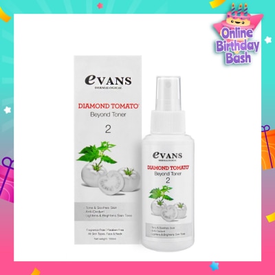 EVANS Diamond Tomato Beyond Toner Anti-Oxidant Fragrance Free (Suitable for All Skin Types) 100ml