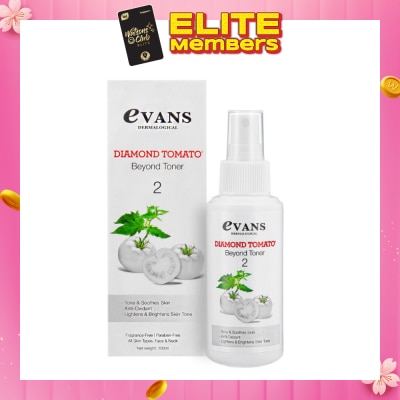 EVANS Diamond Tomato Beyond Toner Anti-Oxidant Fragrance Free (Suitable for All Skin Types) 100ml