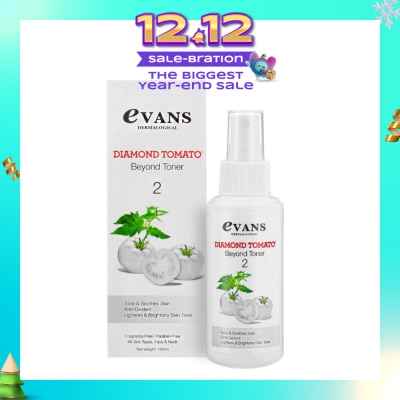 EVANS Diamond Tomato Beyond Toner Anti-Oxidant Fragrance Free (Suitable for All Skin Types) 100ml