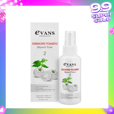 EVANS Diamond Tomato Beyond Toner Anti-Oxidant Fragrance Free (Suitable for All Skin Types) 100ml