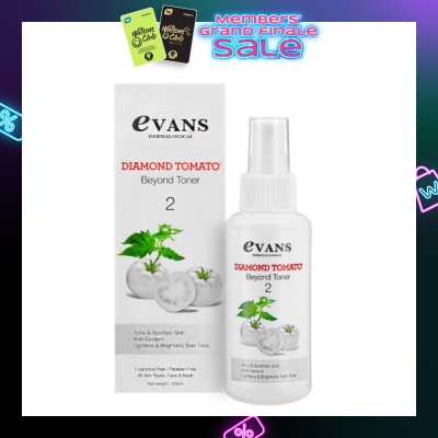 EVANS Diamond Tomato Beyond Toner Anti-Oxidant Fragrance Free (Suitable for All Skin Types) 100ml
