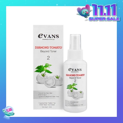 EVANS Diamond Tomato Beyond Toner Anti-Oxidant Fragrance Free (Suitable for All Skin Types) 100ml