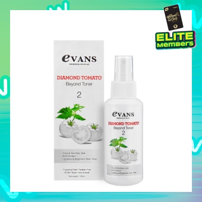 EVANS Diamond Tomato Beyond Toner Anti-Oxidant Fragrance Free (Suitable for All Skin Types) 100ml
