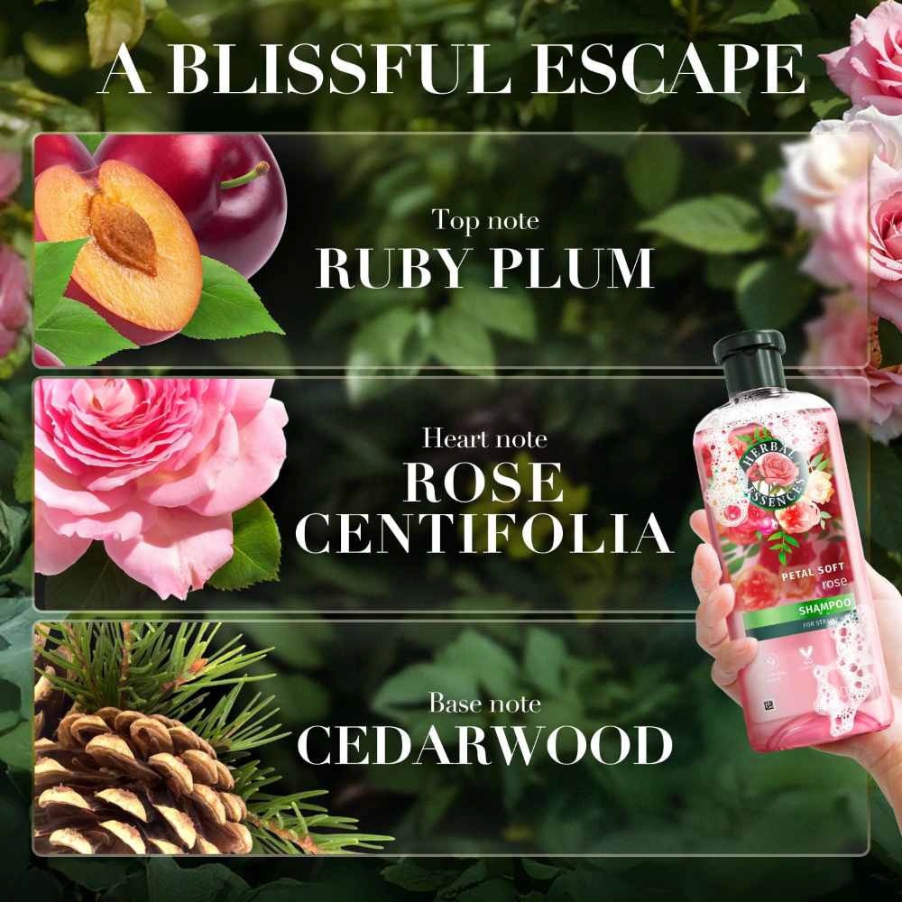 Rose Petal Soft Shampoo 100ml