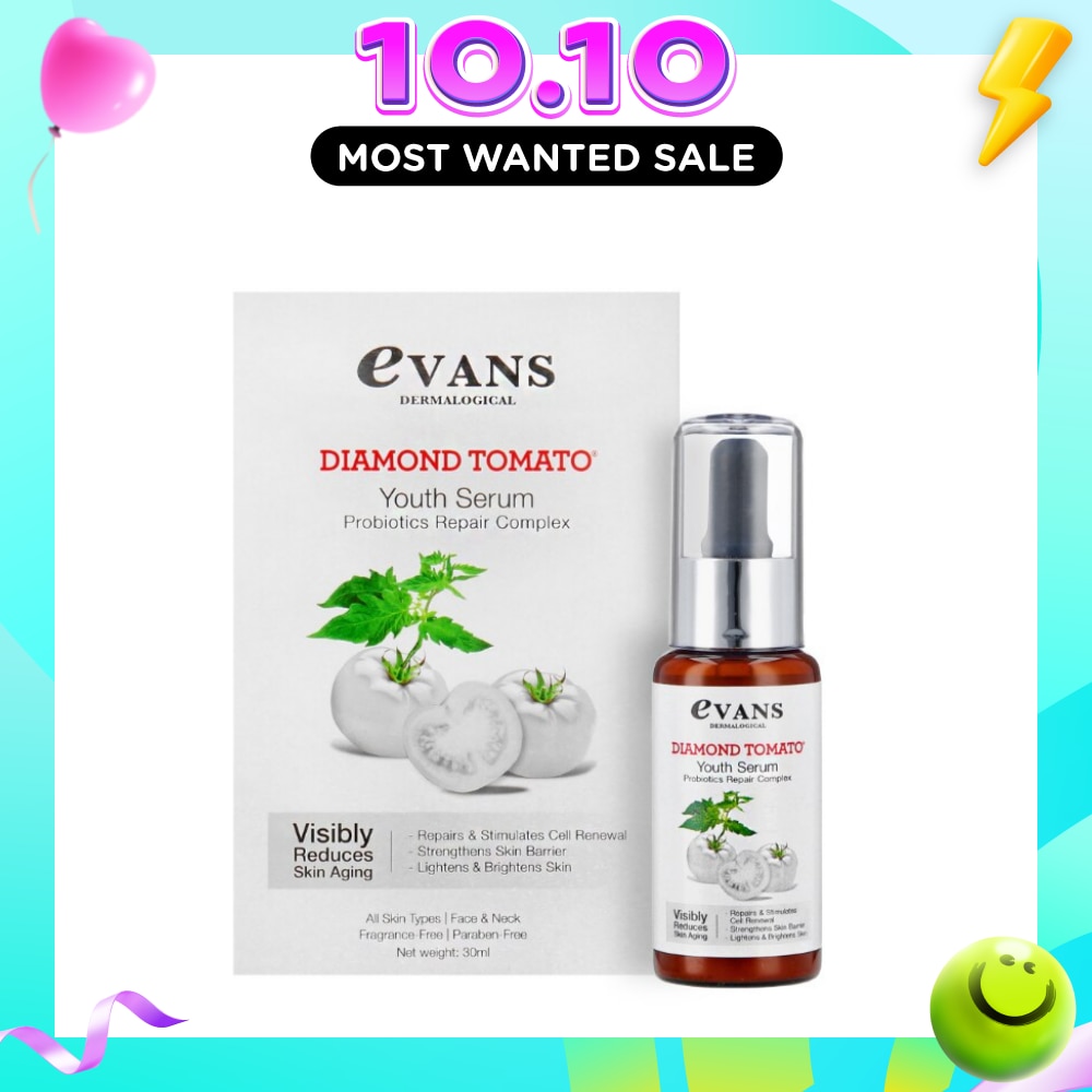 Diamond Tomato Youth Serum Anti Aging Probiotics Repair Complex (Suitable for All Skin Types) 30ml image