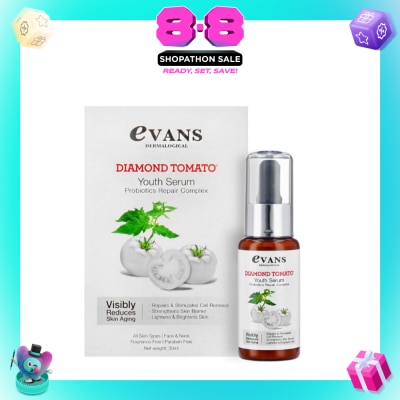 EVANS - Diamond Tomato Youth Serum Anti-Aging Probiotics Repair Complex (Suitable for All Skin Types) 30ml