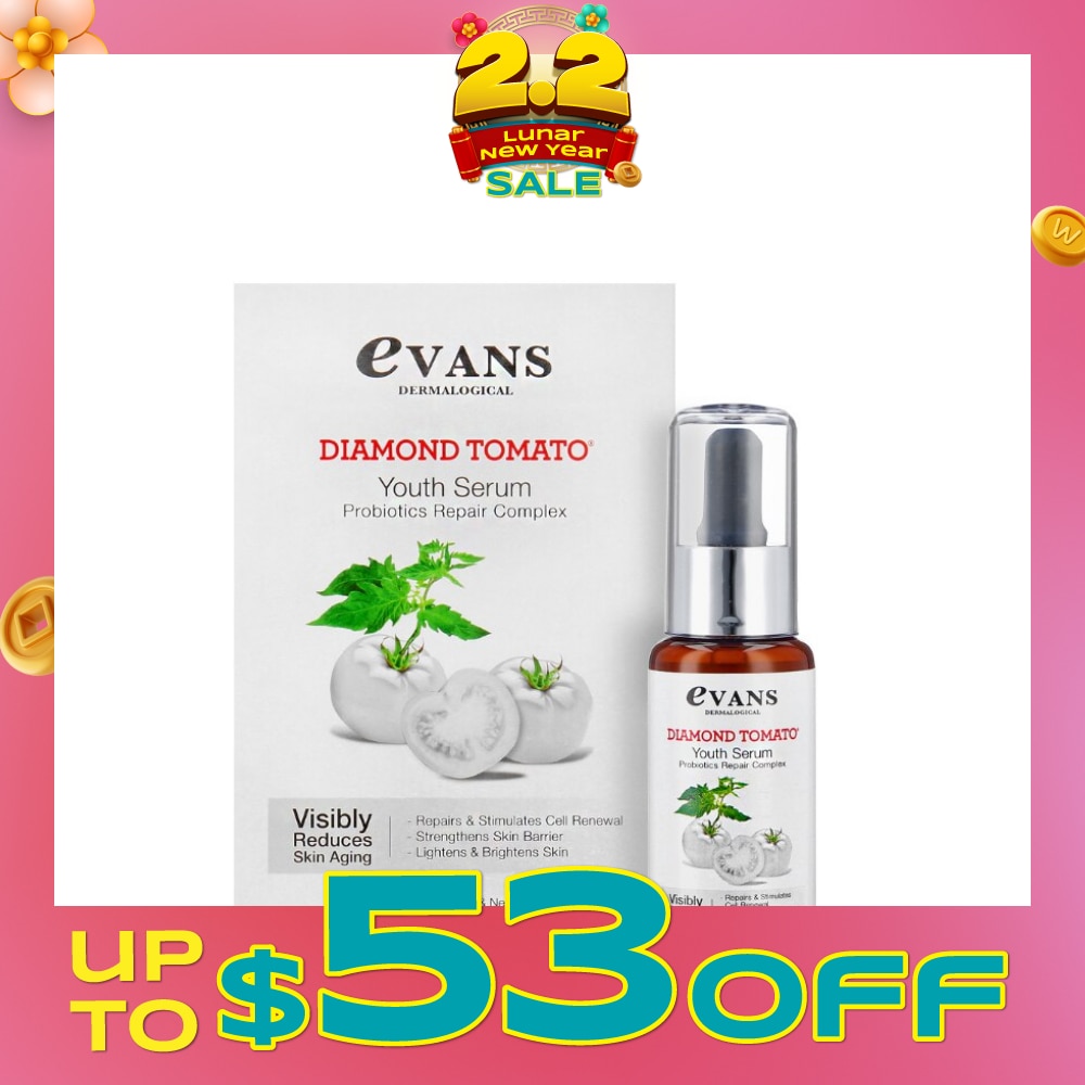 Diamond Tomato Youth Serum Anti-Aging Probiotics Repair Complex (Suitable for All Skin Types) 30ml