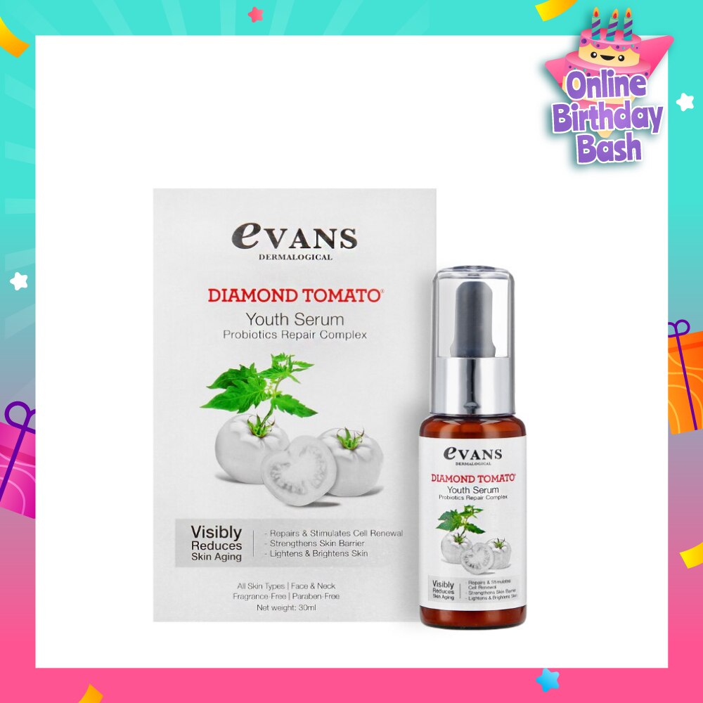 Diamond Tomato Youth Serum Anti-Aging Probiotics Repair Complex (Suitable for All Skin Types) 30ml