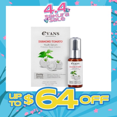 EVANS - Diamond Tomato Youth Serum Anti-Aging Probiotics Repair Complex (Suitable for All Skin Types) 30ml